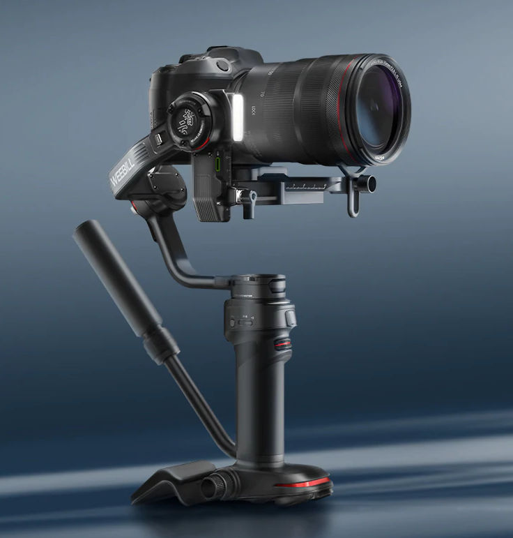 Zhiyun Weebill 3: Professional one-hand gimbal for DSLRs and DSLMs integrated light and mic
