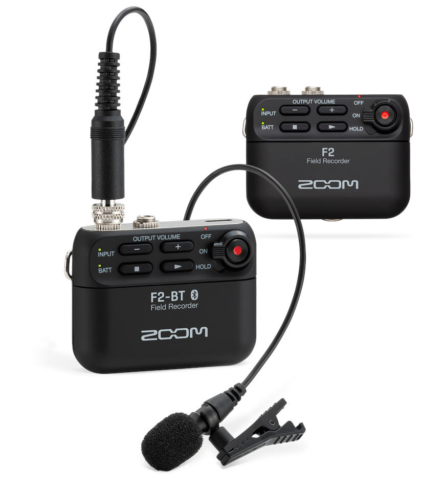 Slashcam News : Zoom F2 Field Recorder - extra small with 32-bit