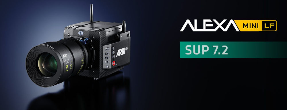 ARRI Alexa Mini LF SUP 7.2 brings numerous improvements