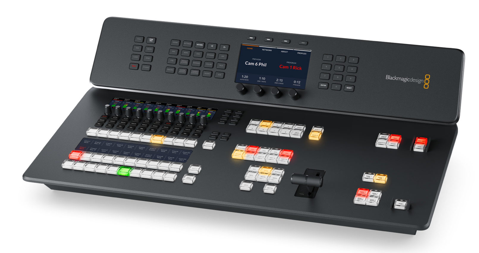 Blackmagic ATEM Television Studio HD8: New all-in-one live production mixer