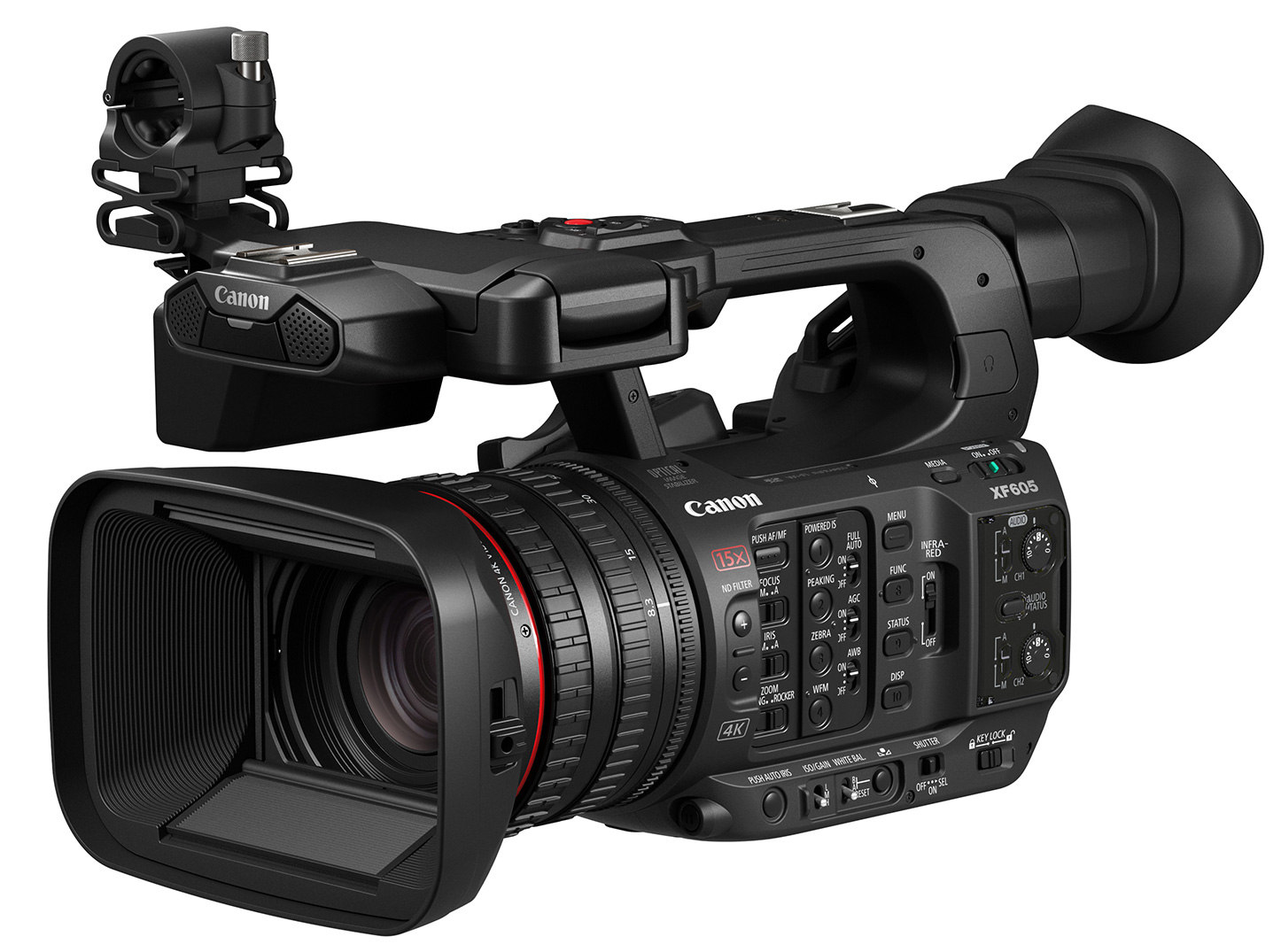 Update for Canon XF605 improves multicam functions, among others