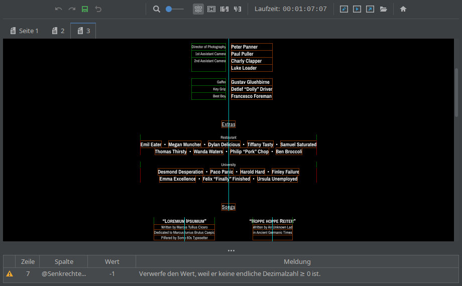 Cinecred - Free movie credits generator now in version 1.4.0