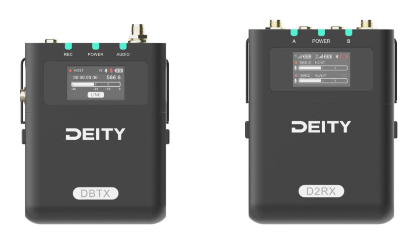 Deity shows Theos wireless audio system with 32bit float backup recording 