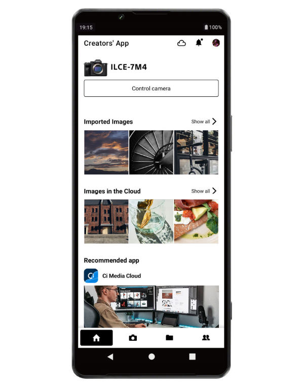 Creators-App_von_Sony