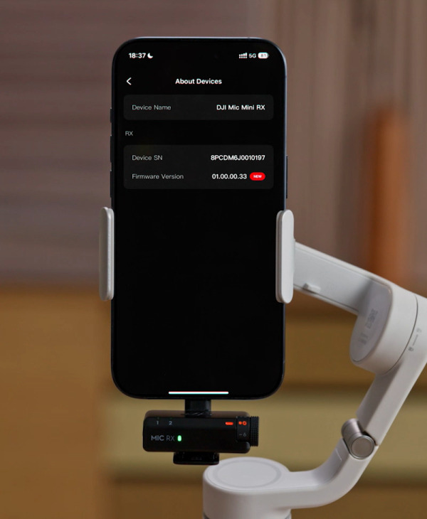 DJI-Mini-Mic-Mimo-App
