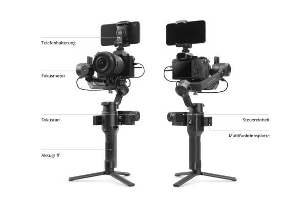 Grønne bønner otte tvivl Slashcam News : DJI introduces lightweight Ronin-SC (Compact) one-hand  gimbal for mirrorless cameras up to 2 kg