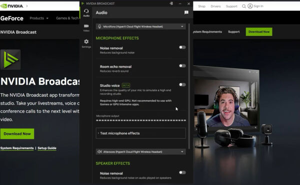 Nvidia-Boradcast-Audio