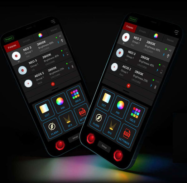 Rotolight-App-screens