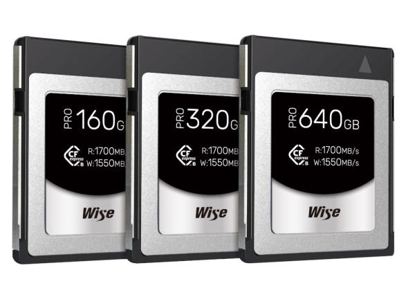 Wise-CFexpress-Type-B-PRO-Memory-Cards