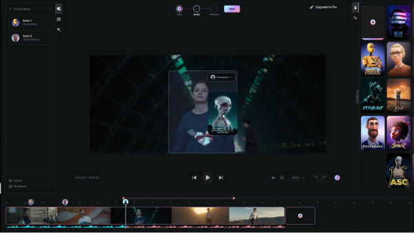 Wonder-Studio-UI