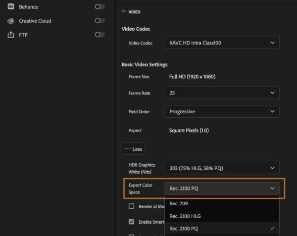 export-color-space-pq-premiere-pro