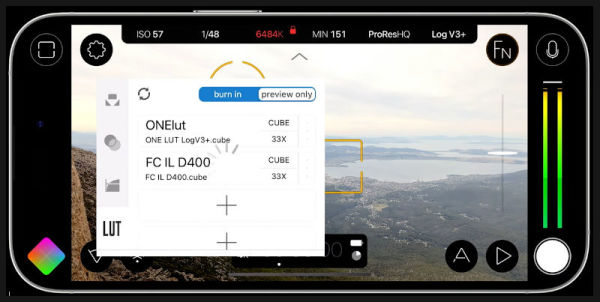 filmicPro_7-4_LUTimport