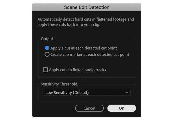 premiere_scene_Edit_detection