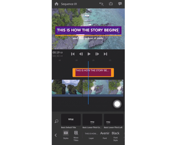 premiere rush app premiere rush app