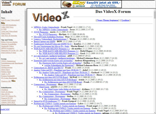 videoX-Forum