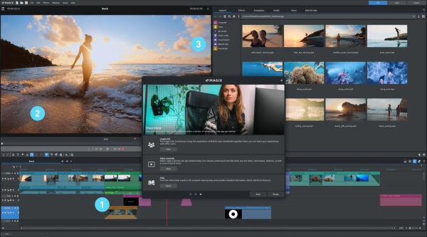 Magix Video deluxe 2024 vorgestellt mit neuer Oberfläche und Text-to-Speech