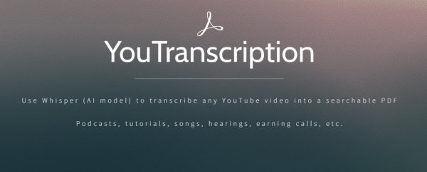 youtranscription