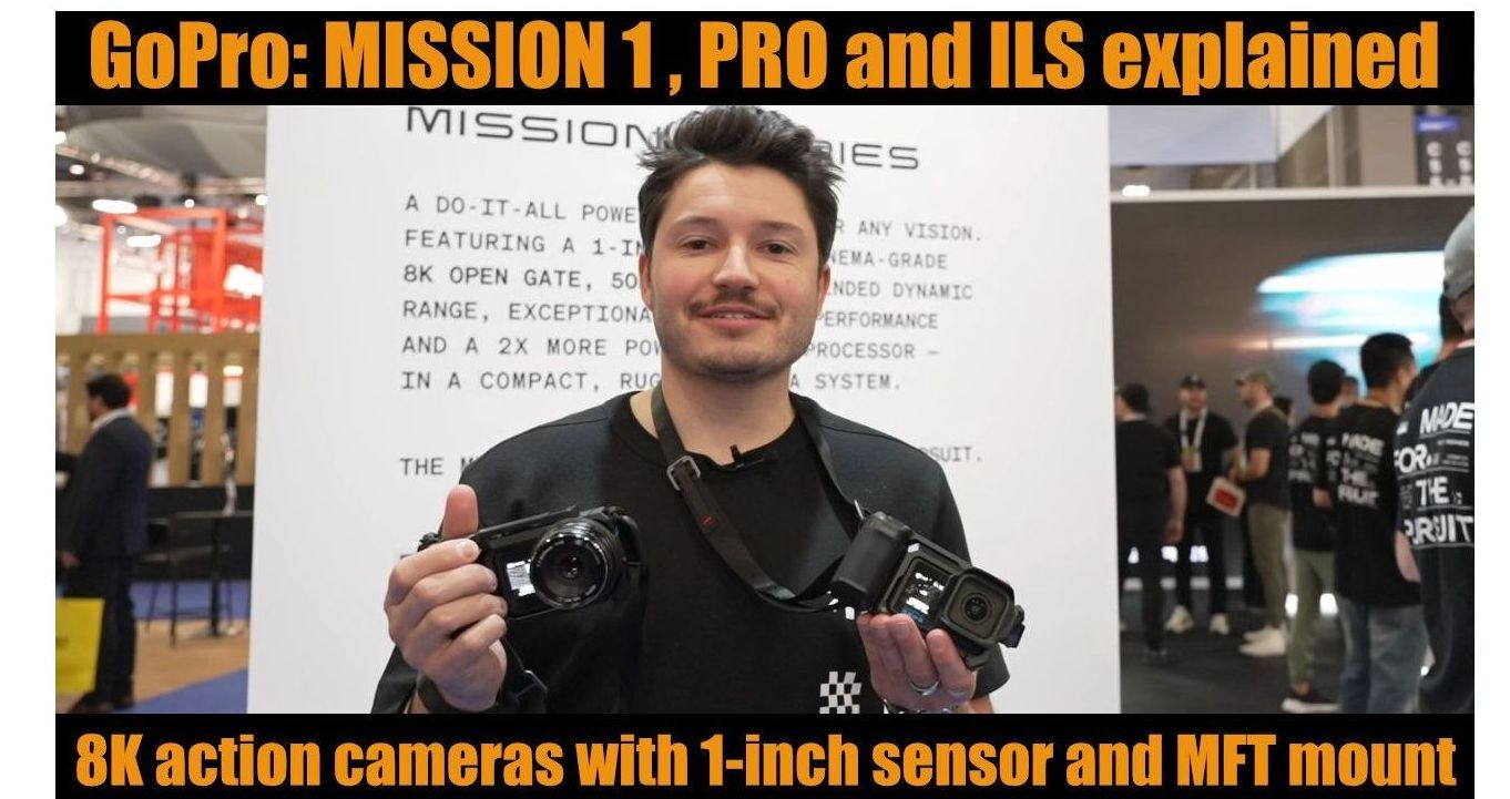 NAB 2026: GoPro MISSION 1 Pro - 8K Action Cam Models Explained
