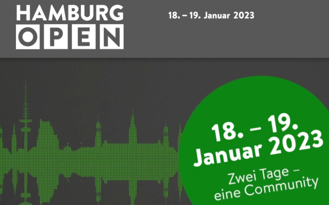 Hamburg Open - Small but nice media technology industry meeting in January