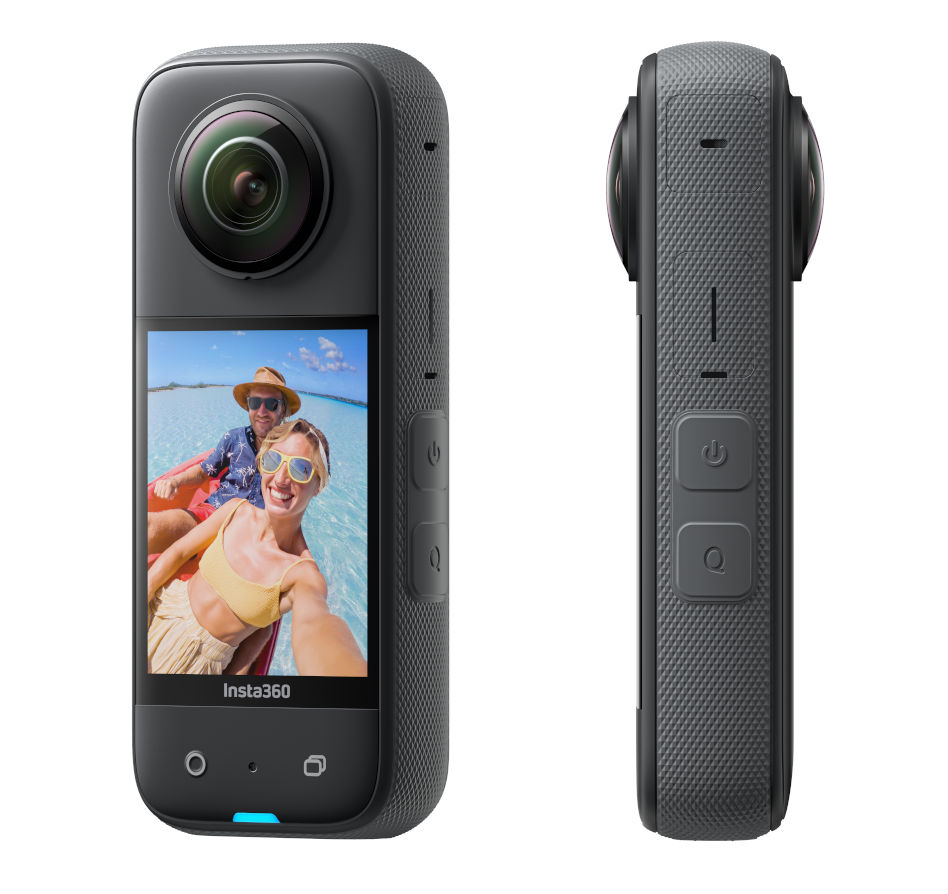 Insta360 X3 - 360° actioncam with new image sensors and KI functions 