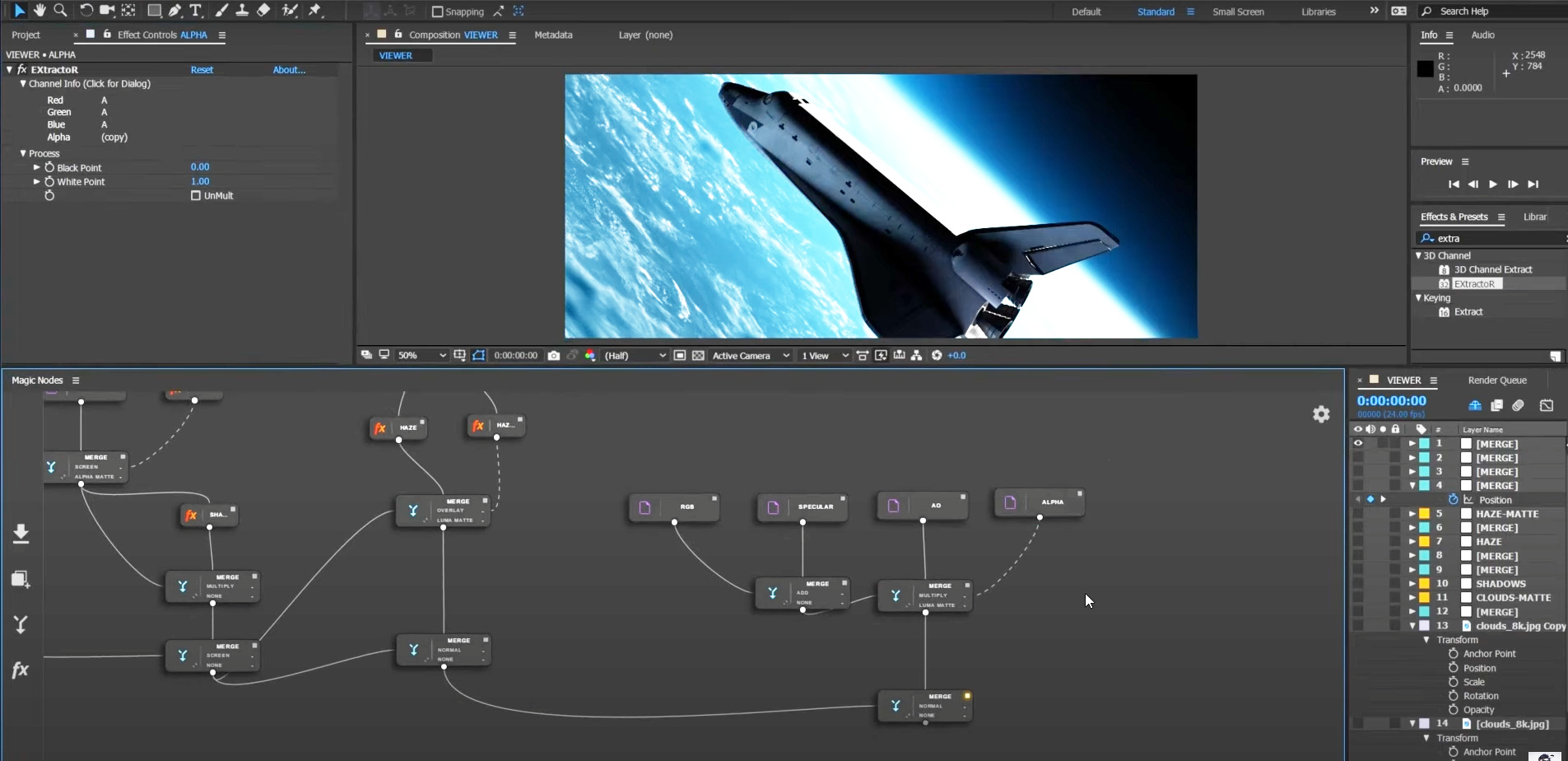 Node-based editing for After Effects - Hollywood Illusion launches Magic Nodes 1.5
