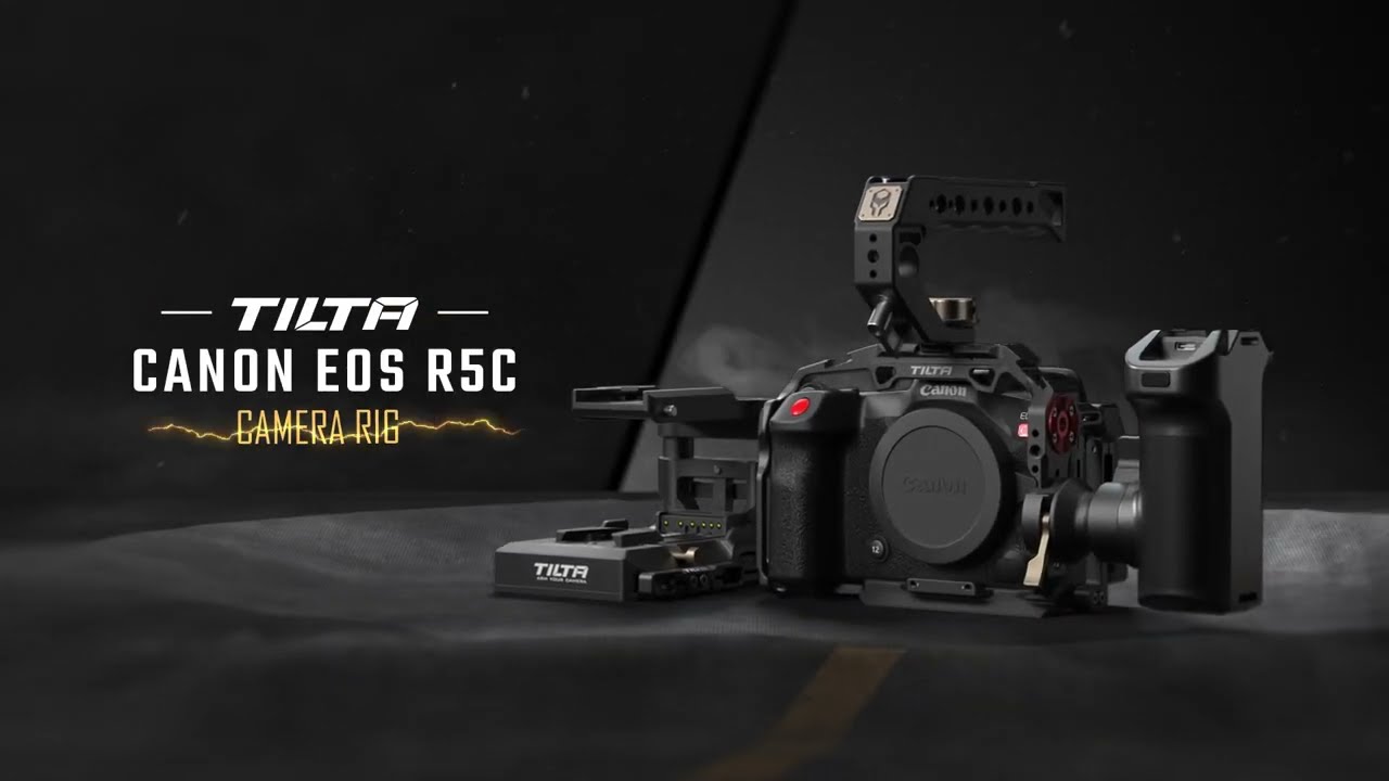 Tilta: Camera Cage for Canon EOS R5C incl. battery solution for 8K 50/60p RAW