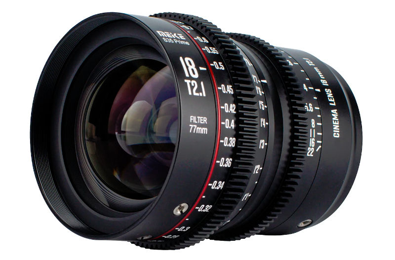 Meike announces S35 cine wide angle lens 18mm T2.1 