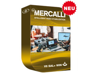 Video stabilization: AI-supported Mercalli V6 SAL introduced 