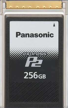 Die neuen expressP2-Karten von Panasonic sollen mit interner Fehlerkorrektur arbeiten