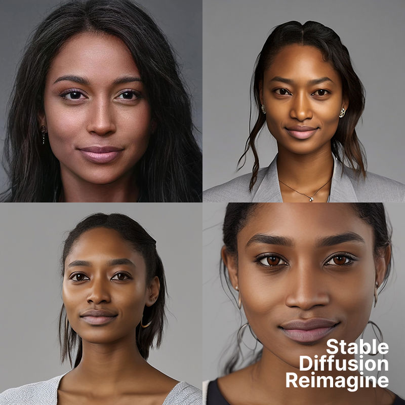 Inspiring AI image variations at the click of a mouse with Stable Diffusion Reimagine / unCLIP