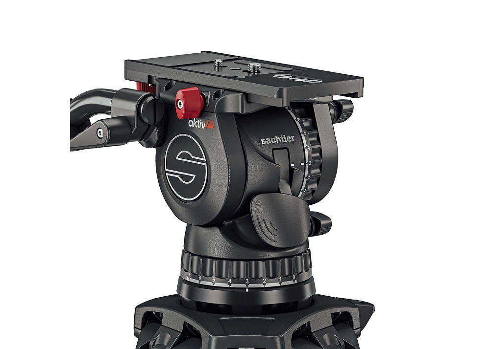 Sachtler introduces aktiv10T, aktiv12T and aktiv14T fluid heads for heavy camera setups