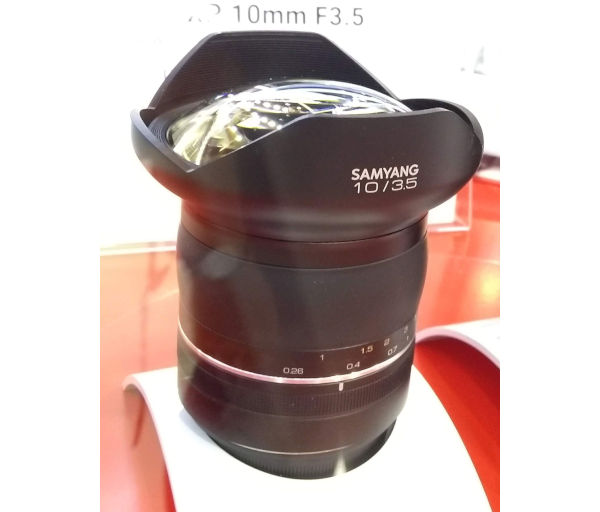 Slashcam News : No Fisheye: Samyang XP 10mm f/3.5 for full frame