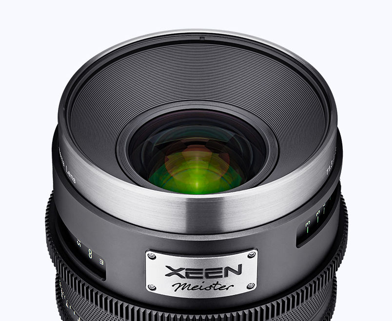 4 new premium cine lenses from Samyang - XEEN Meister with T1.3 and an anamorphic lens