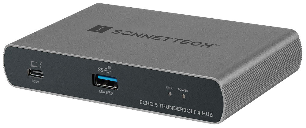 New Sonnet Echo 5 Thunderbolt 4 Hub also supports 8K monitors