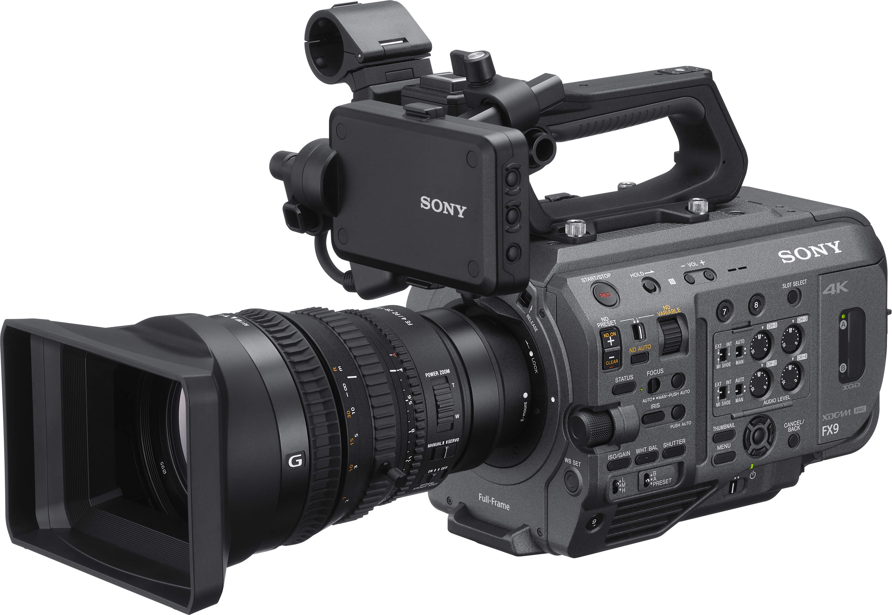 New firmware 4.0 for Sony FX9