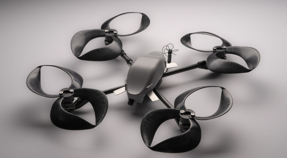 The silent revolution: New rotor design makes drones much quieter