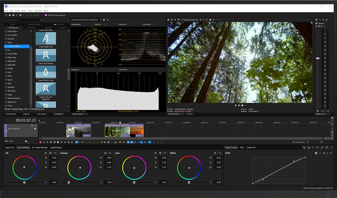 Vegas Pro 19 Update 5 brings numerous improvements for color correction and more