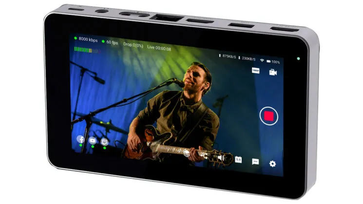YoloBox Mini: Mobile live streaming production system with touchscreen