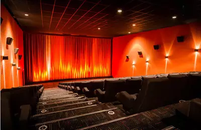 Der untersuchte Kinosaal des Cinestars Mainz 