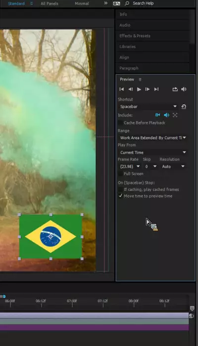 After Effects CC - Neue Preview-Optionen