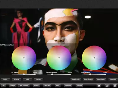 Profi-Farbkorrektur per iPad: 3cP/Image Control Pro
