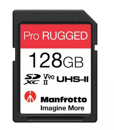 Manfrotto Pro RUGGED 128 GB SDXC-Karte 