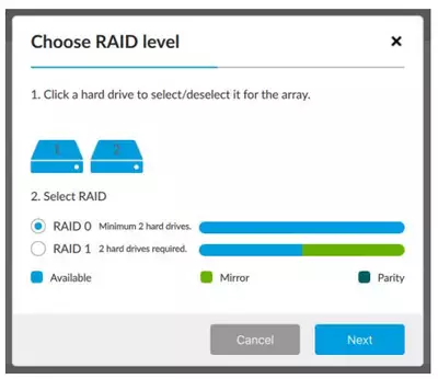 Der LaCie RAID Manager 