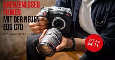 Canon Online Event mit Q&A zur EOS C70