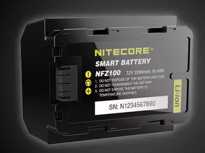 Nitecore NFZ100: Intelligenter Akku fr Sony Alpha Kameras mit eigener App