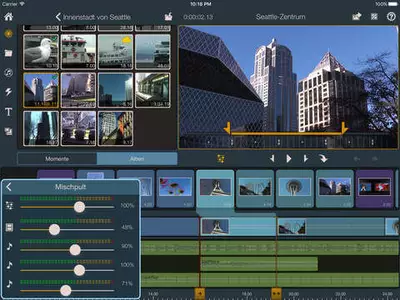 Pinnacle Studio Pro App fr iPhones und iPads mit 4K-Untersttzung