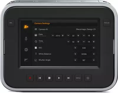 Blackmagic Cinema Camera  weshalb sie den Markt umwlzen wird : display