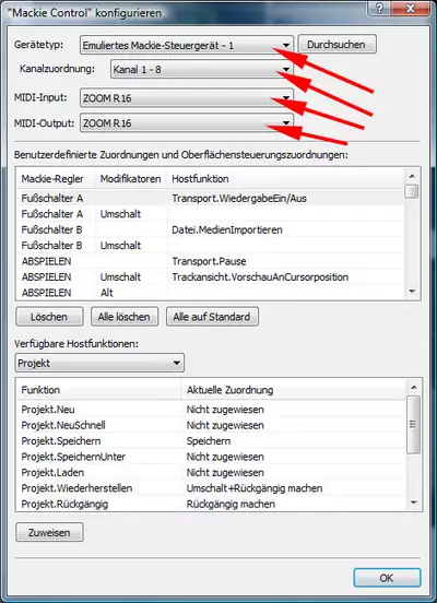 Zoom R16 : step2