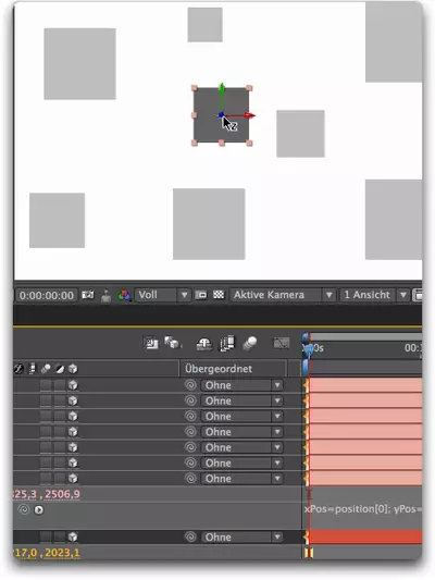Adobe After Effects: Tip#3: Finetuning für Positions-Expressions : Final Z Mo