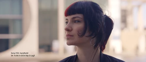 Sony FX5 im Facetracking AF Betrieb mit F2.8 bei 70mm